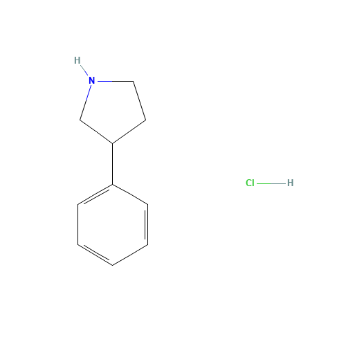 3-phenylpyrrolidine;hydrochloride (CAS: 857281-02-8) - Related Chemical Product