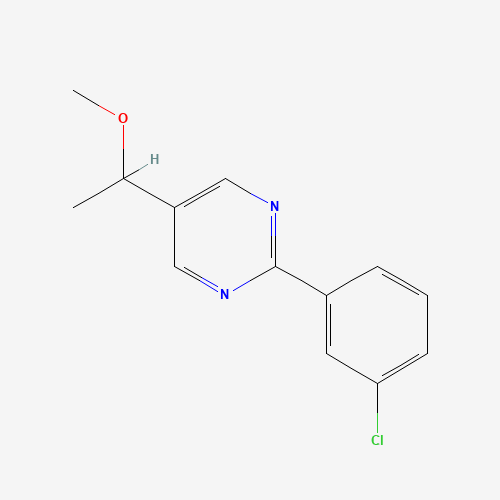 2-(3-chlorophenyl)-5-(1-methoxyethyl)pyrimidine (CAS: 1314390-22-1) - Related Chemical Product