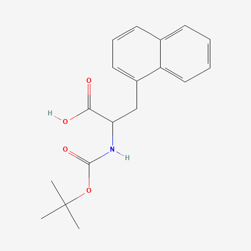 2-[(2-methylpropan-2-yl)oxycarbonylamino]-3-naphthalen-1-ylpropanoic acid (CAS: 104882-22-6) - Related Chemical Product