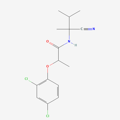 N-(2-cyano-3-methylbutan-2-yl)-2-(2,4-dichlorophenoxy)propanamide (CAS: 115852-48-7) - Related Chemical Product