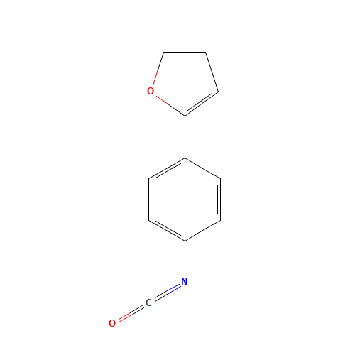 2-(4-isocyanatophenyl)furan (CAS: 859850-66-1) - Related Chemical Product