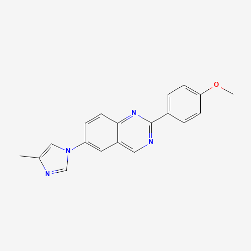 2-(4-methoxyphenyl)-6-(4-methylimidazol-1-yl)quinazoline (CAS: 1201902-04-6) - Related Chemical Product