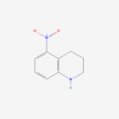 5-nitro-1,2,3,4-tetrahydroquinoline (CAS: 39217-91-9) - Chemical Structure and Molecular Formula 