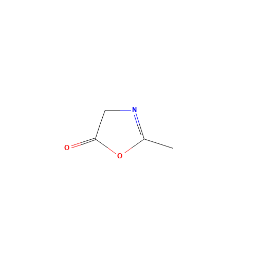 2-methyl-4H-1,3-oxazol-5-one (CAS: 24474-93-9) - Chemical Structure and Molecular Formula 