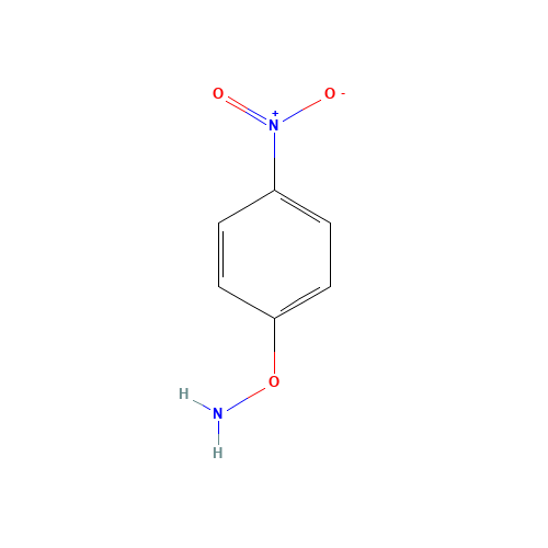 O-(4-nitrophenyl)hydroxylamine (CAS: 33543-55-4) - Chemical Structure and Molecular Formula 
