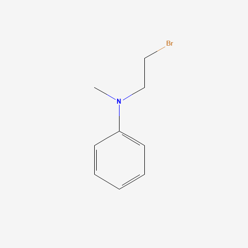 N-(2-bromoethyl)-N-methylaniline (CAS: 51905-47-6) - Chemical Structure and Molecular Formula 