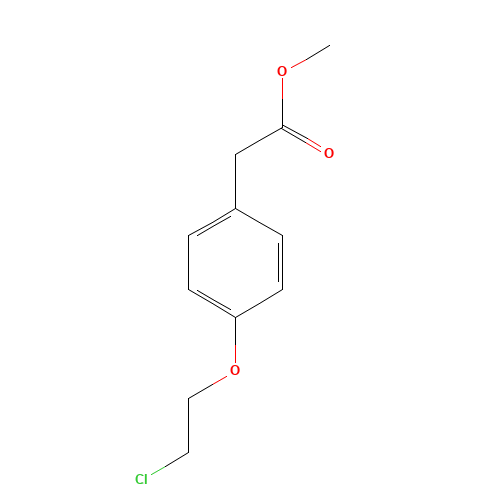 methyl 2-[4-(2-chloroethoxy)phenyl]acetate (CAS: 42058-70-8) - Related Chemical Product