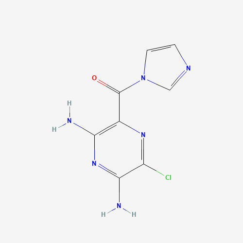 (3,5-diamino-6-chloropyrazin-2-yl)-imidazol-1-ylmethanone (CAS: 76962-94-2) - Related Chemical Product