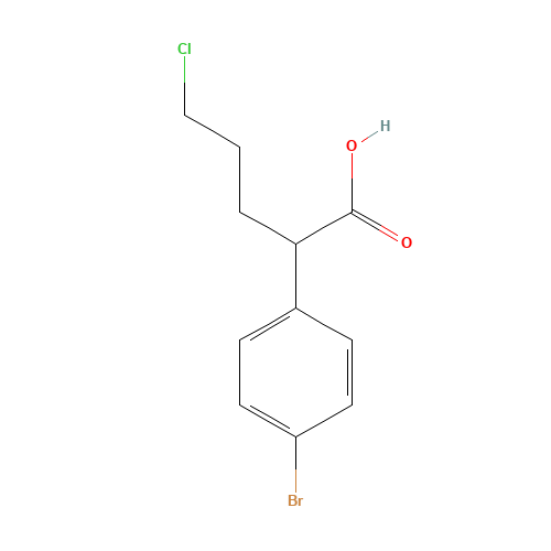2-(4-bromophenyl)-5-chloropentanoic acid (CAS: 1215098-77-3) - Related Chemical Product