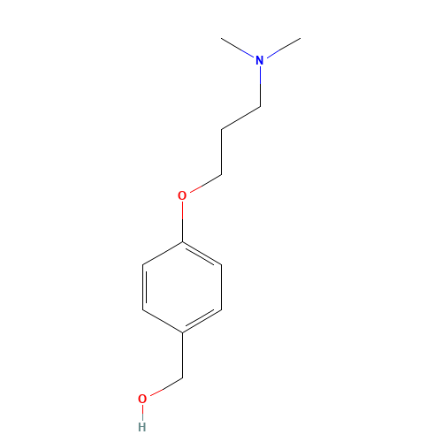 [4-[3-(dimethylamino)propoxy]phenyl]methanol (CAS: 426831-08-5) - Related Chemical Product