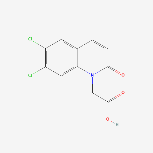 2-(6,7-dichloro-2-oxoquinolin-1-yl)acetic acid (CAS: 1003872-88-5) - Related Chemical Product
