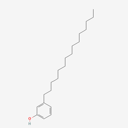 3-pentadecylphenol (CAS: 501-24-6) - Chemical Structure and Molecular Formula 