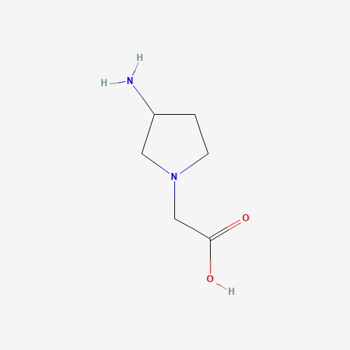 2-(3-aminopyrrolidin-1-yl)acetic acid (CAS: 885277-64-5) - Related Chemical Product