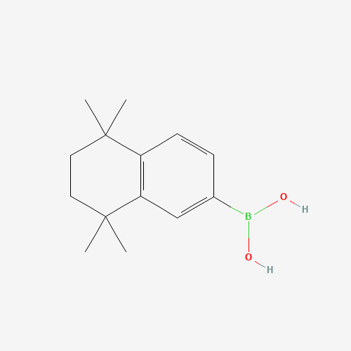 (5,5,8,8-tetramethyl-6,7-dihydronaphthalen-2-yl)boronic acid (CAS: 169126-63-0) - Related Chemical Product