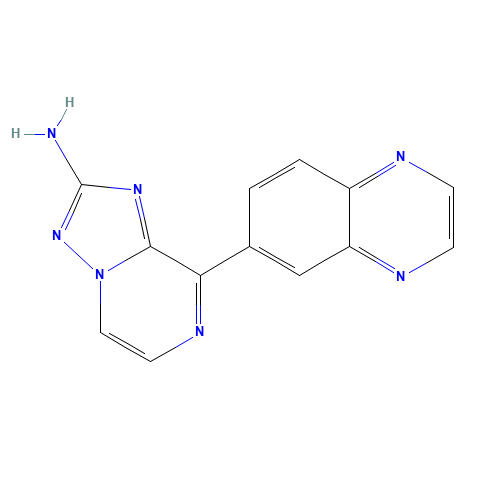 8-quinoxalin-6-yl-[1,2,4]triazolo[1,5-a]pyrazin-2-amine (CAS: 1360612-67-4) - Related Chemical Product