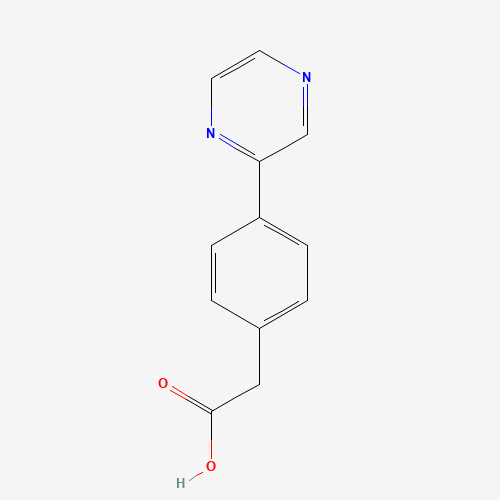 2-(4-pyrazin-2-ylphenyl)acetic acid (CAS: 1146395-31-4) - Related Chemical Product