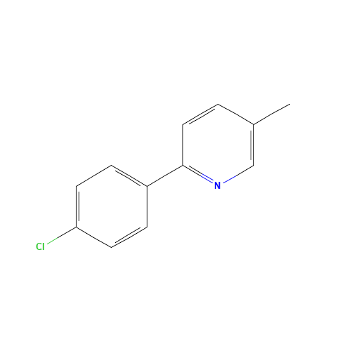 2-(4-chlorophenyl)-5-methylpyridine (CAS: 34123-86-9) - Related Chemical Product