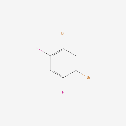 1,5-dibromo-2,4-difluorobenzene (CAS: 28342-75-8) - Chemical Structure and Molecular Formula 