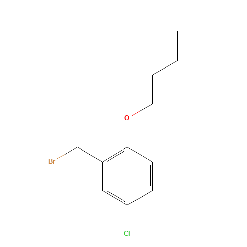 2-(bromomethyl)-1-butoxy-4-chlorobenzene (CAS: 1094373-15-5) - Related Chemical Product