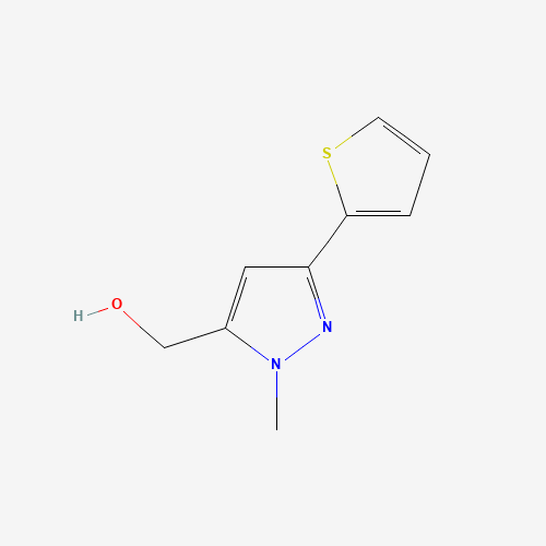 (2-methyl-5-thiophen-2-ylpyrazol-3-yl)methanol (CAS: 879896-49-8) - Related Chemical Product