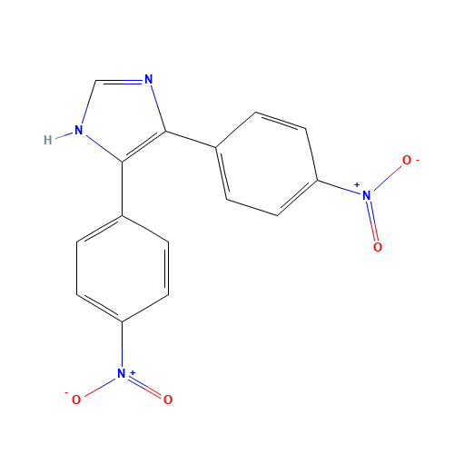 4,5-bis(4-nitrophenyl)-1H-imidazole (CAS: 92438-74-9) - Related Chemical Product