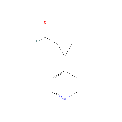 2-pyridin-4-ylcyclopropane-1-carbaldehyde (CAS: 941717-10-8) - Related Chemical Product