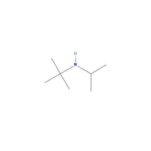 2-methyl-N-propan-2-ylpropan-2-amine (CAS: 7515-80-2) - Chemical Structure and Molecular Formula 