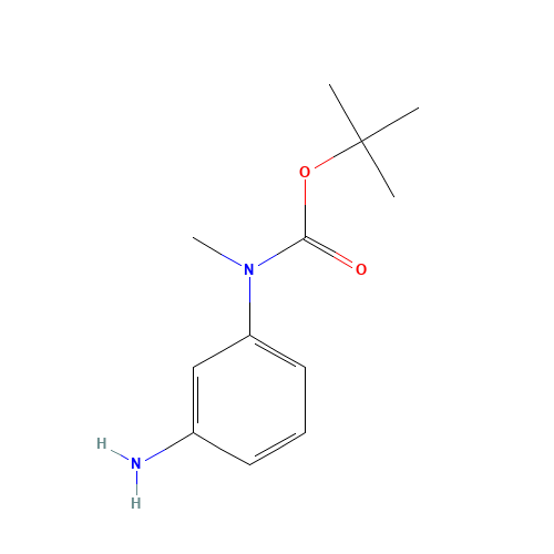 tert-butyl N-(3-aminophenyl)-N-methylcarbamate (CAS: 528882-16-8) - Related Chemical Product