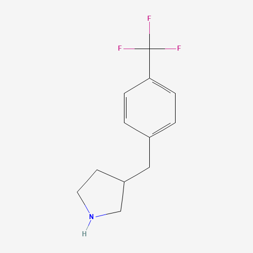 3-[[4-(trifluoromethyl)phenyl]methyl]pyrrolidine (CAS: 957998-84-4) - Related Chemical Product