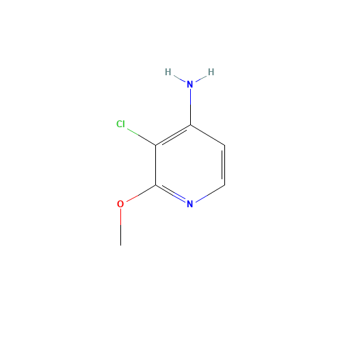 3-chloro-2-methoxypyridin-4-amine (CAS: 1190198-20-9) - Chemical Structure and Molecular Formula 