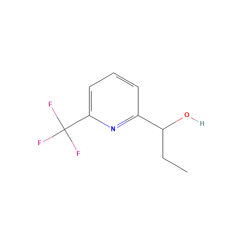 1-[6-(trifluoromethyl)pyridin-2-yl]propan-1-ol (CAS: 1352072-65-1) - Related Chemical Product