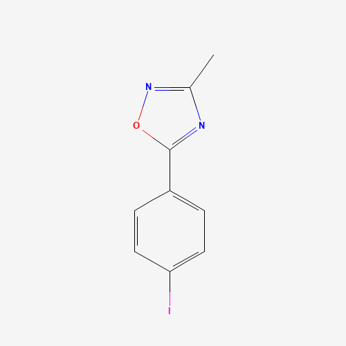 5-(4-iodophenyl)-3-methyl-1,2,4-oxadiazole (CAS: 157695-16-4) - Related Chemical Product