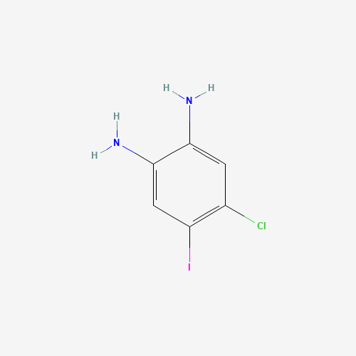 4-chloro-5-iodobenzene-1,2-diamine (CAS: 1219741-20-4) - Related Chemical Product