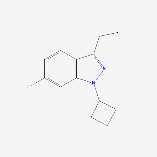 1-cyclobutyl-3-ethyl-6-fluoroindazole (CAS: 885271-96-5) - Related Chemical Product