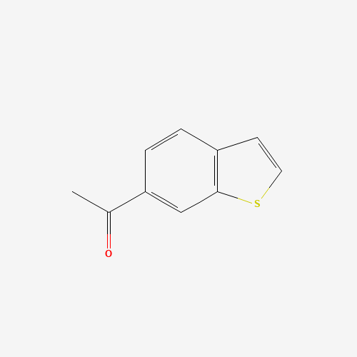 1-(1-benzothiophen-6-yl)ethanone (CAS: 29813-41-0) - Chemical Structure and Molecular Formula 