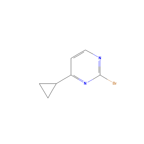 2-bromo-4-cyclopropylpyrimidine (CAS: 1215073-11-2) - Related Chemical Product