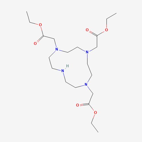 ethyl 2-[4,7-bis(2-ethoxy-2-oxoethyl)-1,4,7,10-tetrazacyclododec-1-yl]acetate (CAS: 114873-52-8) - Related Chemical Product