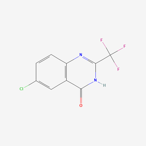 6-chloro-2-(trifluoromethyl)-1H-quinazolin-4-one (CAS: 35982-55-9) - Related Chemical Product