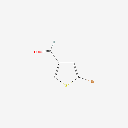 5-bromothiophene-3-carbaldehyde (CAS: 18791-79-2) - Chemical Structure and Molecular Formula 