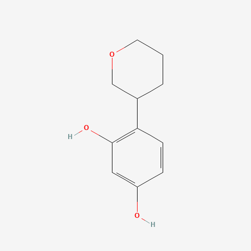 4-(oxan-3-yl)benzene-1,3-diol (CAS: 1228321-23-0) - Related Chemical Product
