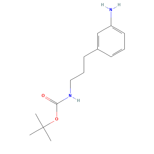 tert-butyl N-[3-(3-aminophenyl)propyl]carbamate (CAS: 1208170-37-9) - Related Chemical Product
