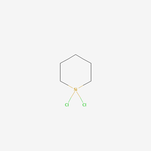 1,1-dichlorosilinane (CAS: 2406-34-0) - Chemical Structure and Molecular Formula 