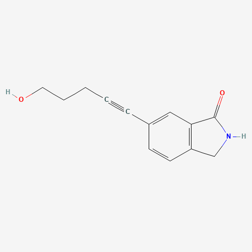 6-(5-hydroxypent-1-ynyl)-2,3-dihydroisoindol-1-one (CAS: 1007455-45-9) - Related Chemical Product