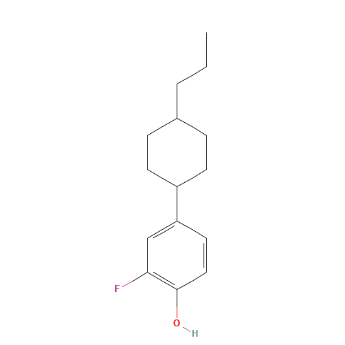 2-fluoro-4-(4-propylcyclohexyl)phenol (CAS: 83168-09-6) - Related Chemical Product