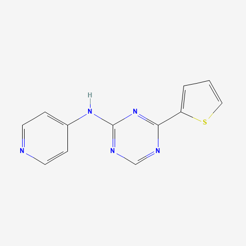 N-pyridin-4-yl-4-thiophen-2-yl-1,3,5-triazin-2-amine (CAS: 333728-77-1) - Related Chemical Product