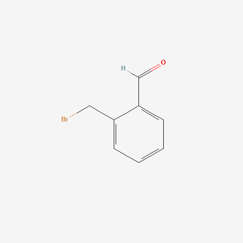 2-(bromomethyl)benzaldehyde (CAS: 60633-91-2) - Chemical Structure and Molecular Formula 