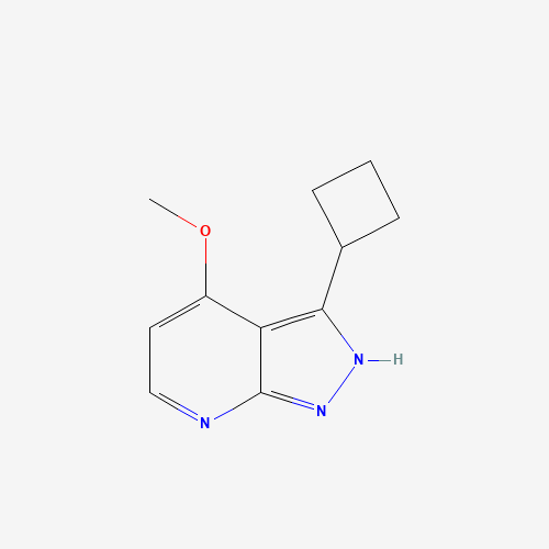 3-cyclobutyl-4-methoxy-2H-pyrazolo[3,4-b]pyridine (CAS: 1293394-57-6) - Related Chemical Product