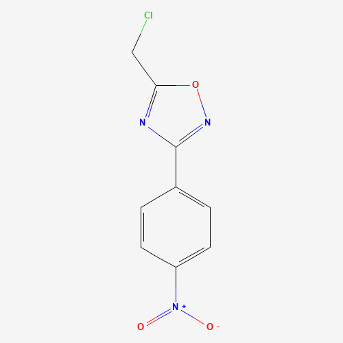 5-(chloromethyl)-3-(4-nitrophenyl)-1,2,4-oxadiazole (CAS: 57611-19-5) - Related Chemical Product