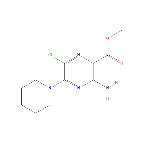 methyl 3-amino-6-chloro-5-piperidin-1-ylpyrazine-2-carboxylate (CAS: 256414-79-6) - Related Chemical Product