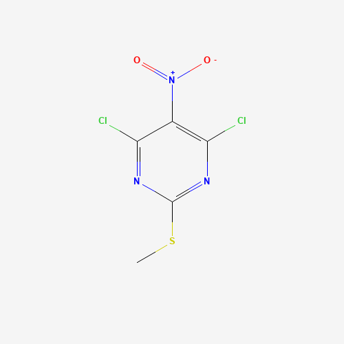 4,6-dichloro-2-methylsulfanyl-5-nitropyrimidine (CAS: 1979-96-0) - Related Chemical Product